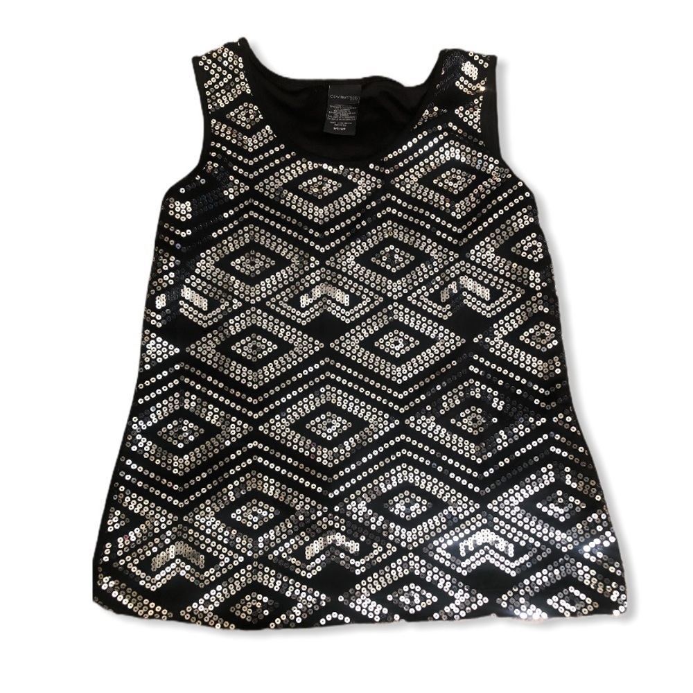 COVINGTON sequin tank top